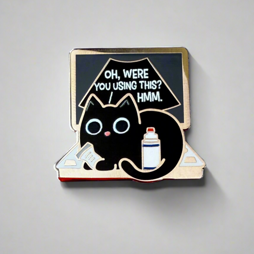 Ultrasound Kitty Pin