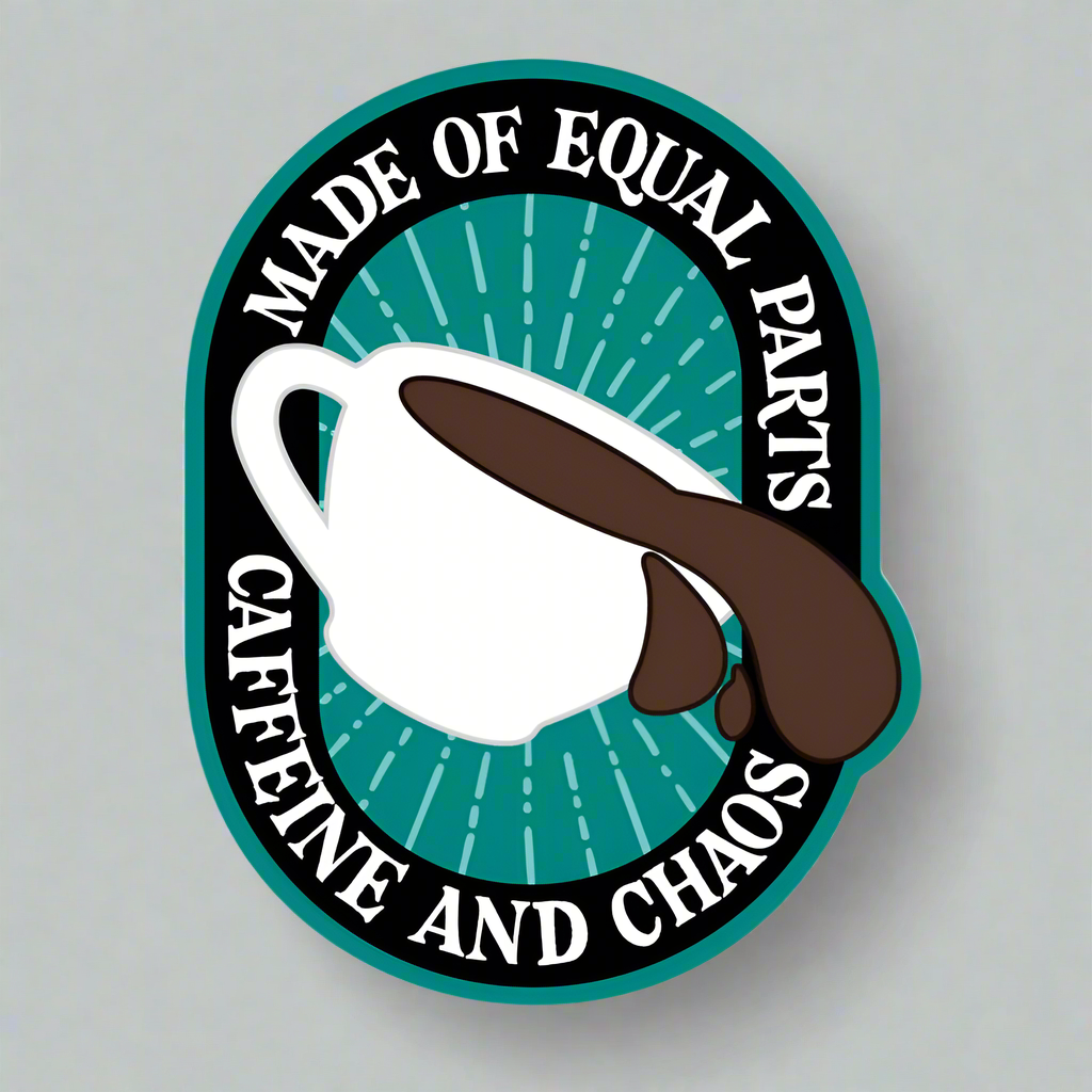 Chaos and Coffee Decal
