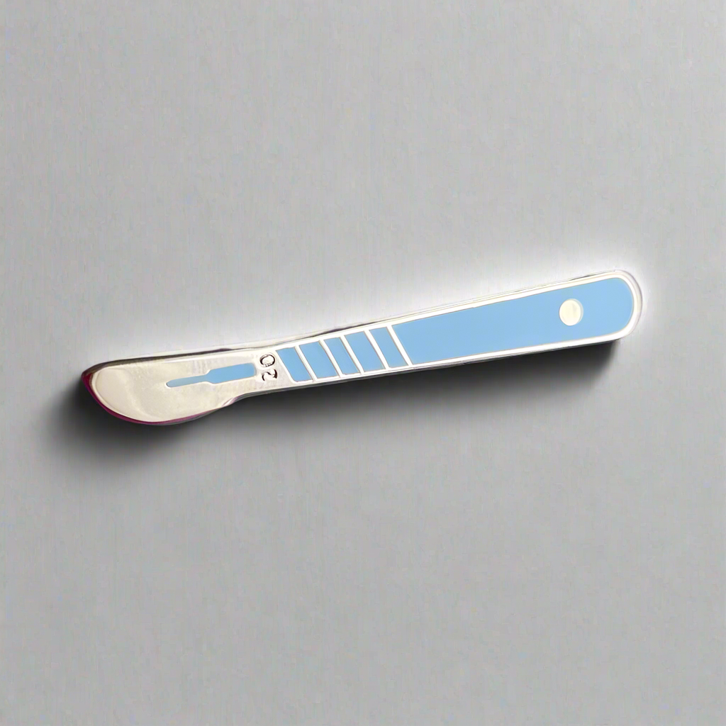 Scalpel Pin - Blue Edition