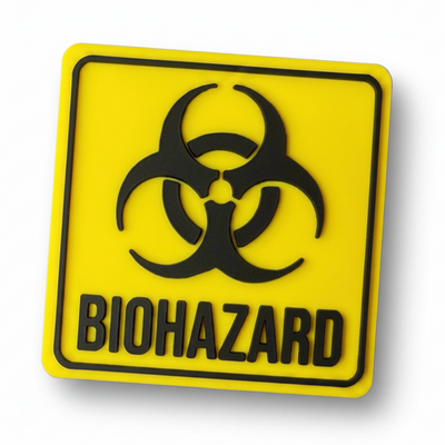 Biohazard - PVC Swappable Badge Design TOP