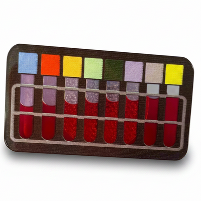 Order of Draw - Liquid Filled Swappable Badge Design TOP