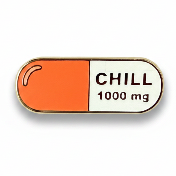 1000mg of Chill Pin - Orange