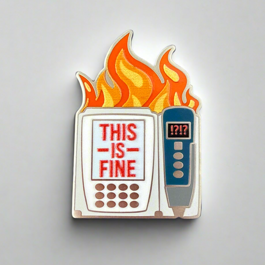 IV Pump on Fire Pin