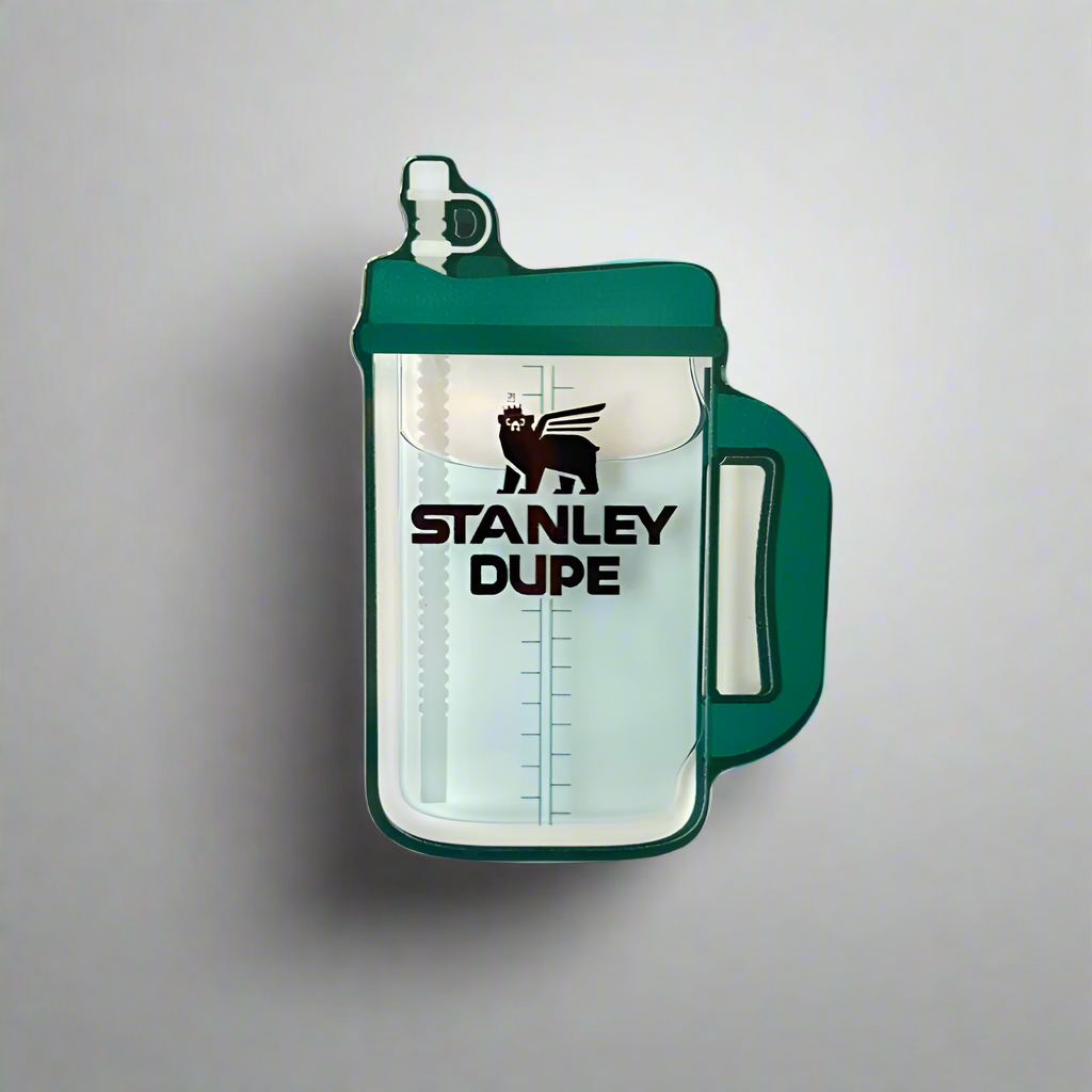 Stanley Dupe - Liquid Filled Swappable Badge Design TOP
