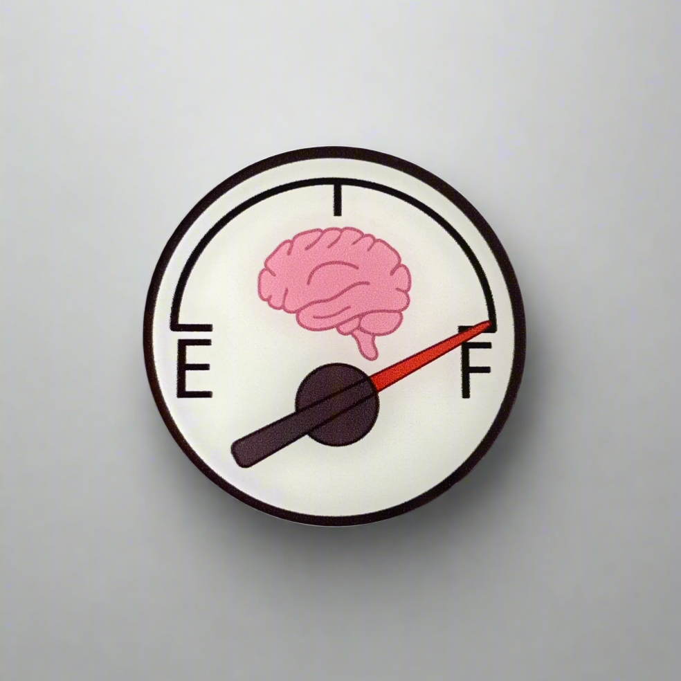 Full Brain - Acrylic Swappable Badge Design TOP