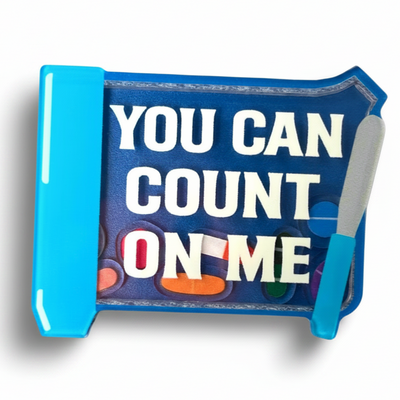 You Can Count on Me - Shaker Swappable Badge Design TOP