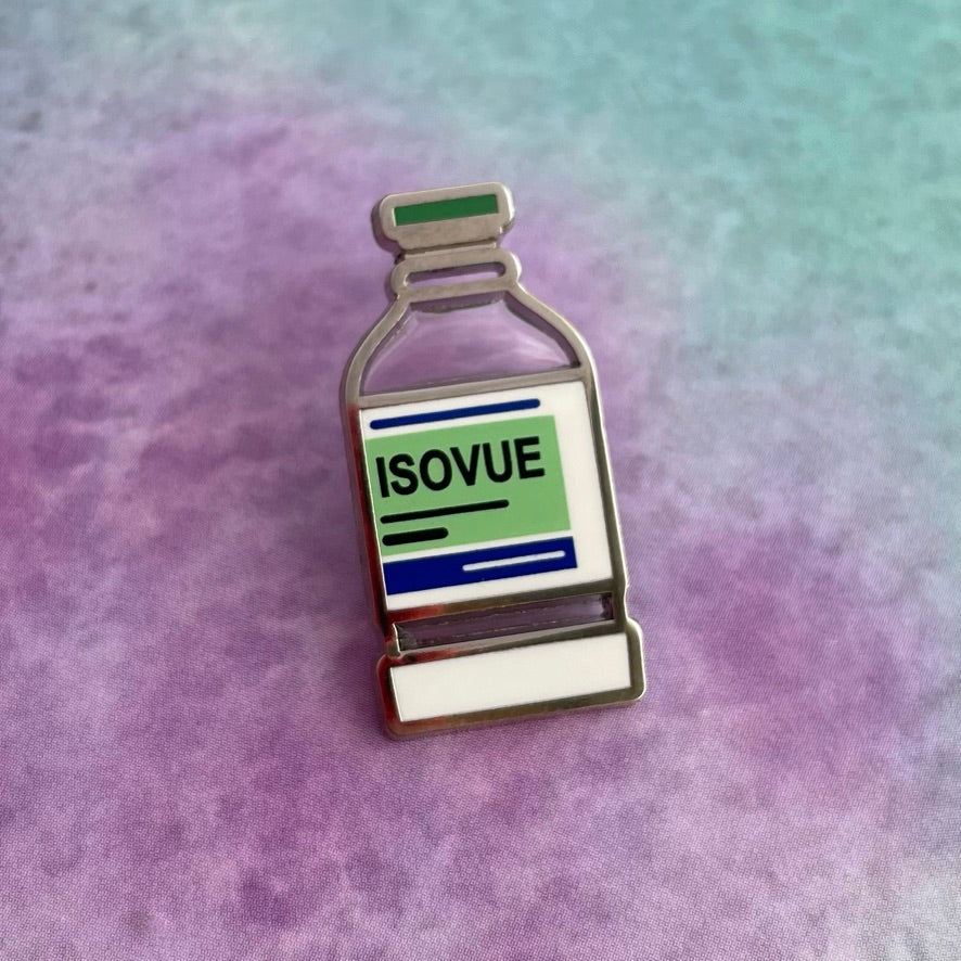 Isovue Bottle Pin