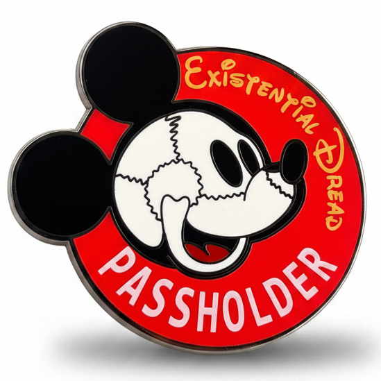 Existential Dread Passholder Pin