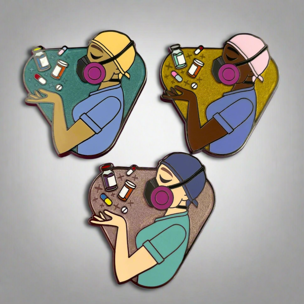 Medicine is Magic Pin