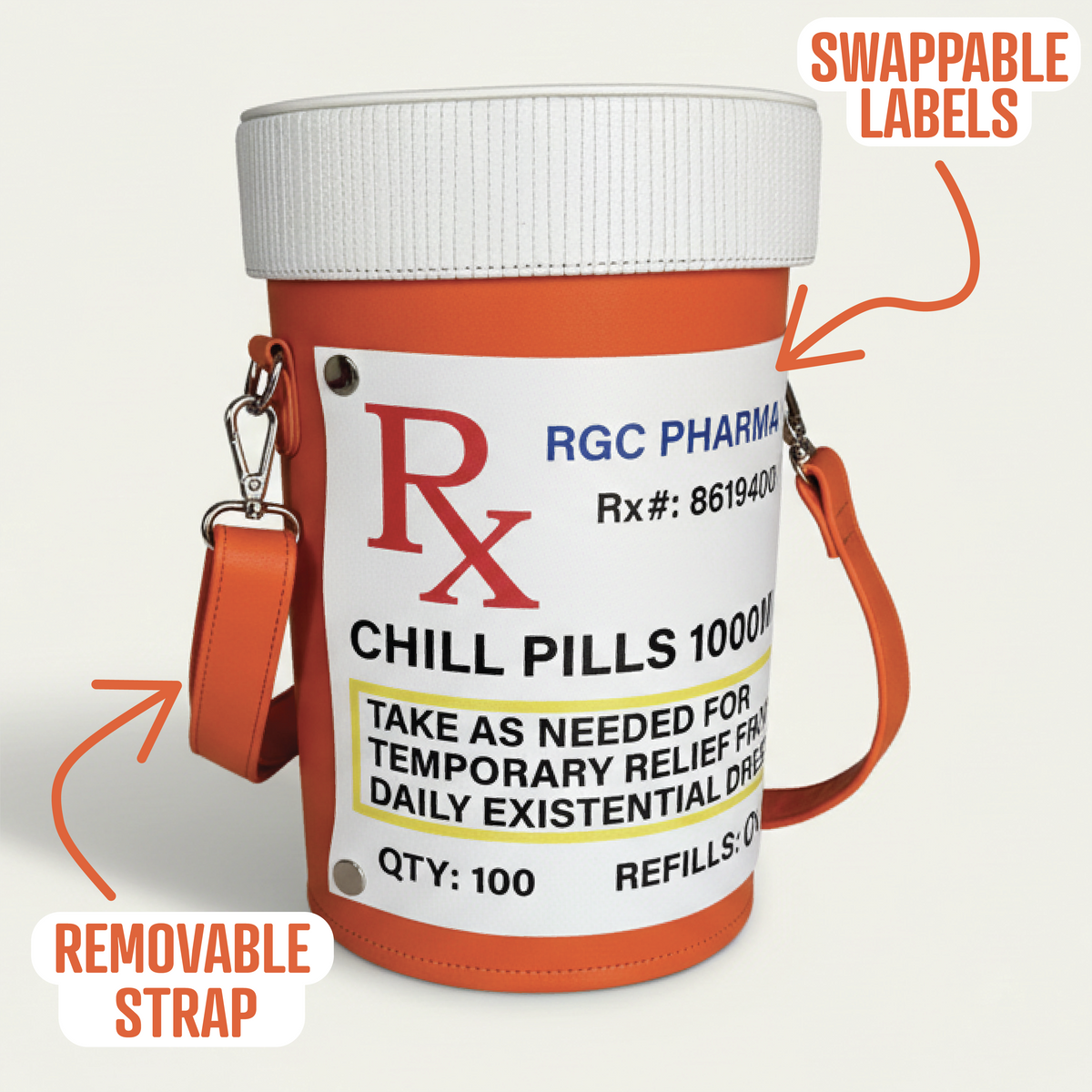 PREORDER! Rx Pill Bottle Bag - SHIPPING SUMMER 2026
