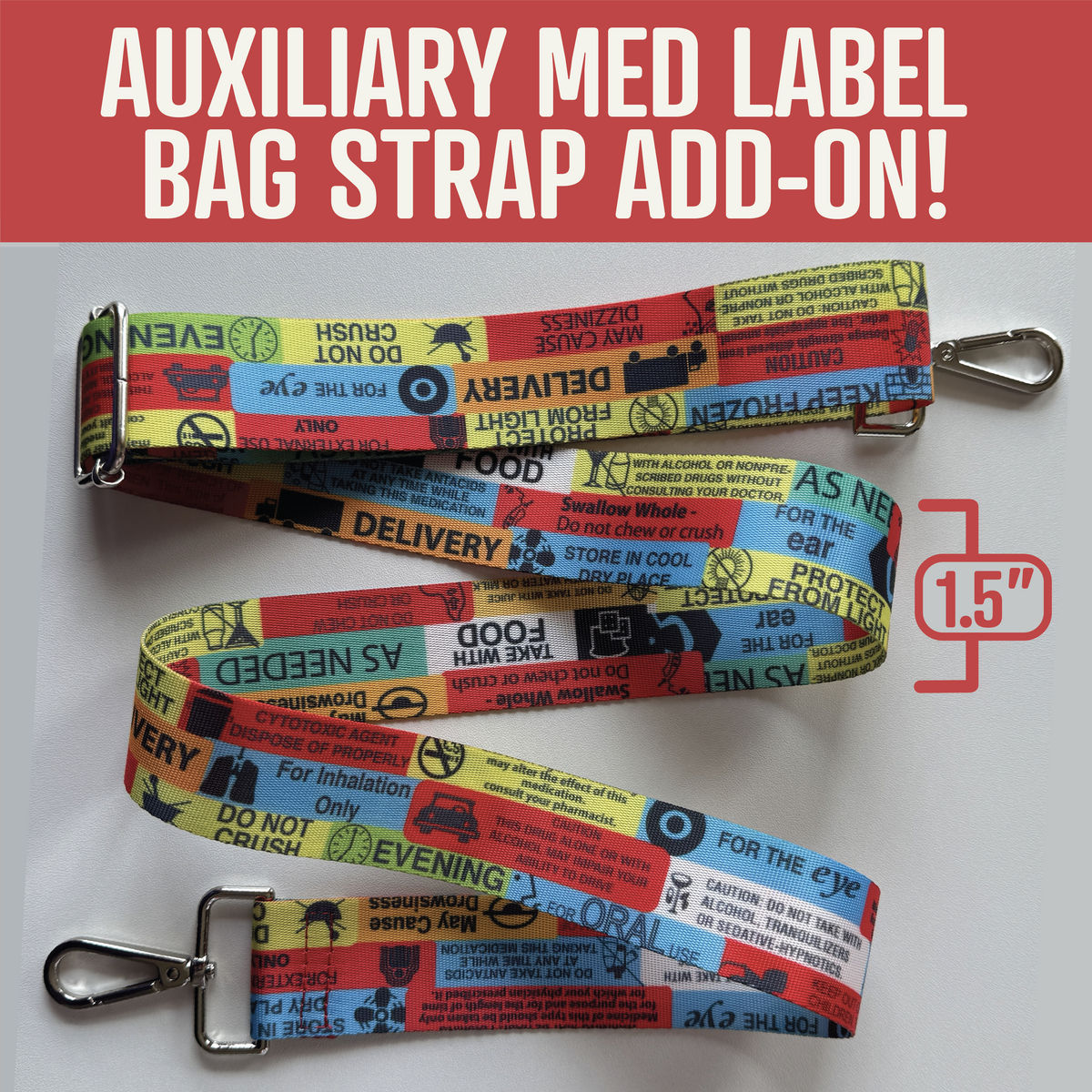 PREORDER! Rx Pill Bottle Bag - SHIPPING SUMMER 2026