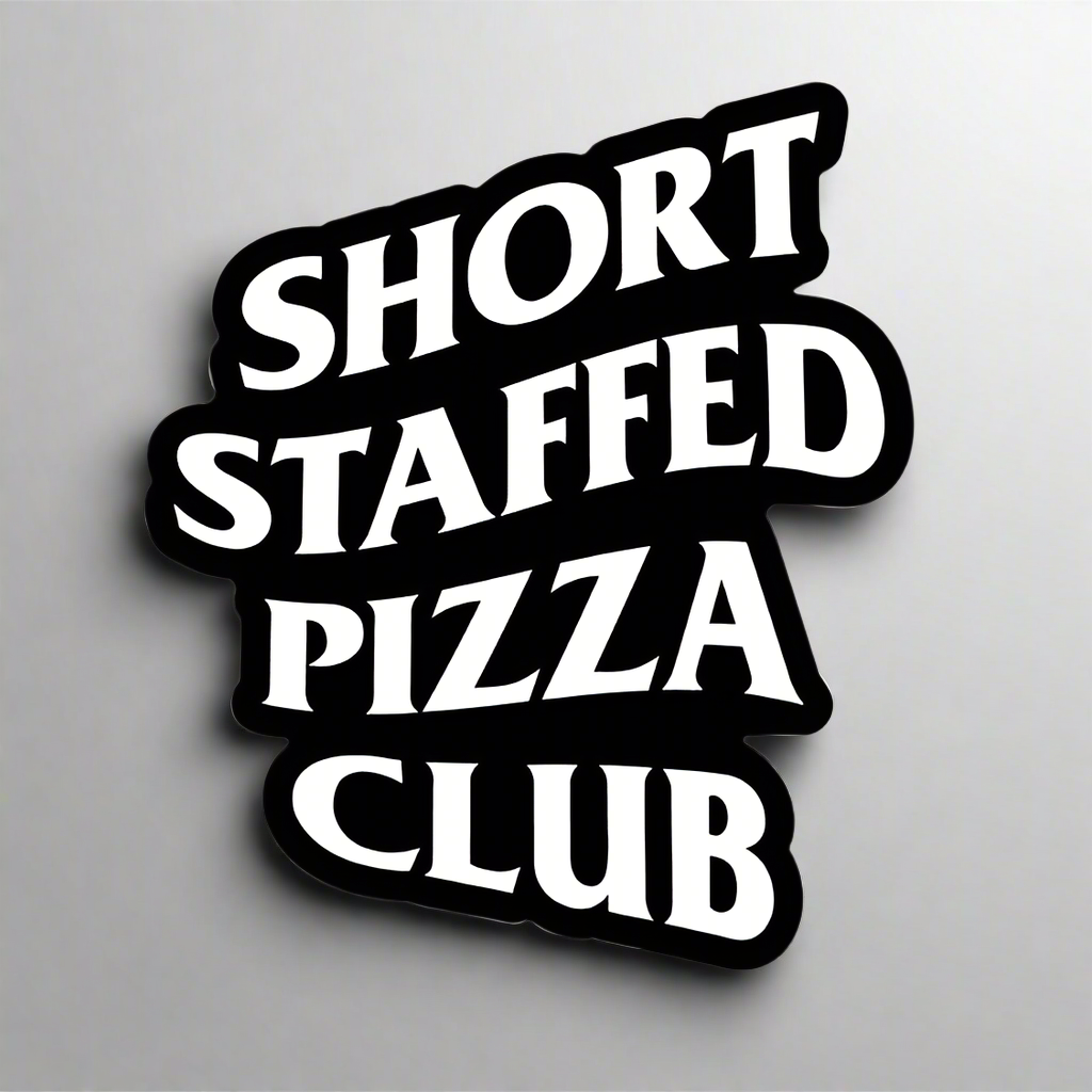 Short Staffed Pizza Decal - ICUMurse Collaboration