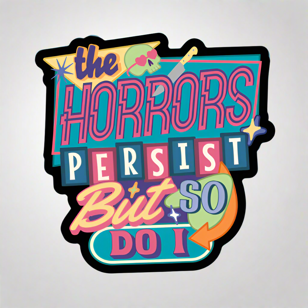 The Horrors Persist Decal