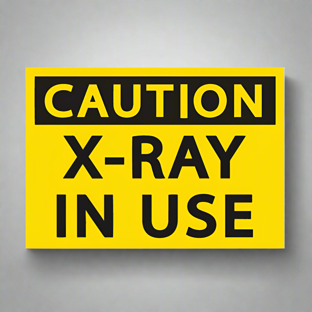 Caution: X-Ray Decal