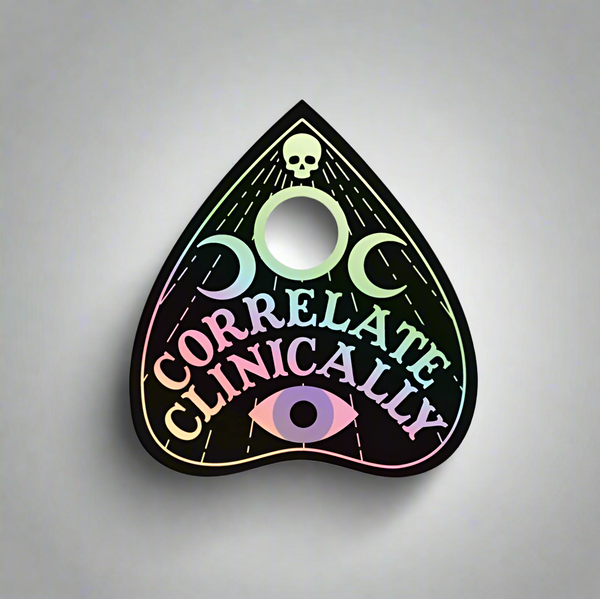 Corrolate Clinically Decal - Rad Girl Creations - Medical Decal