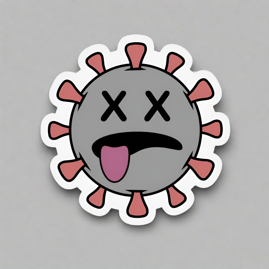 Dead COVID Decal