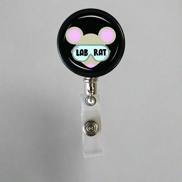 Lab Rat Badge Reel - Rad Girl Creations