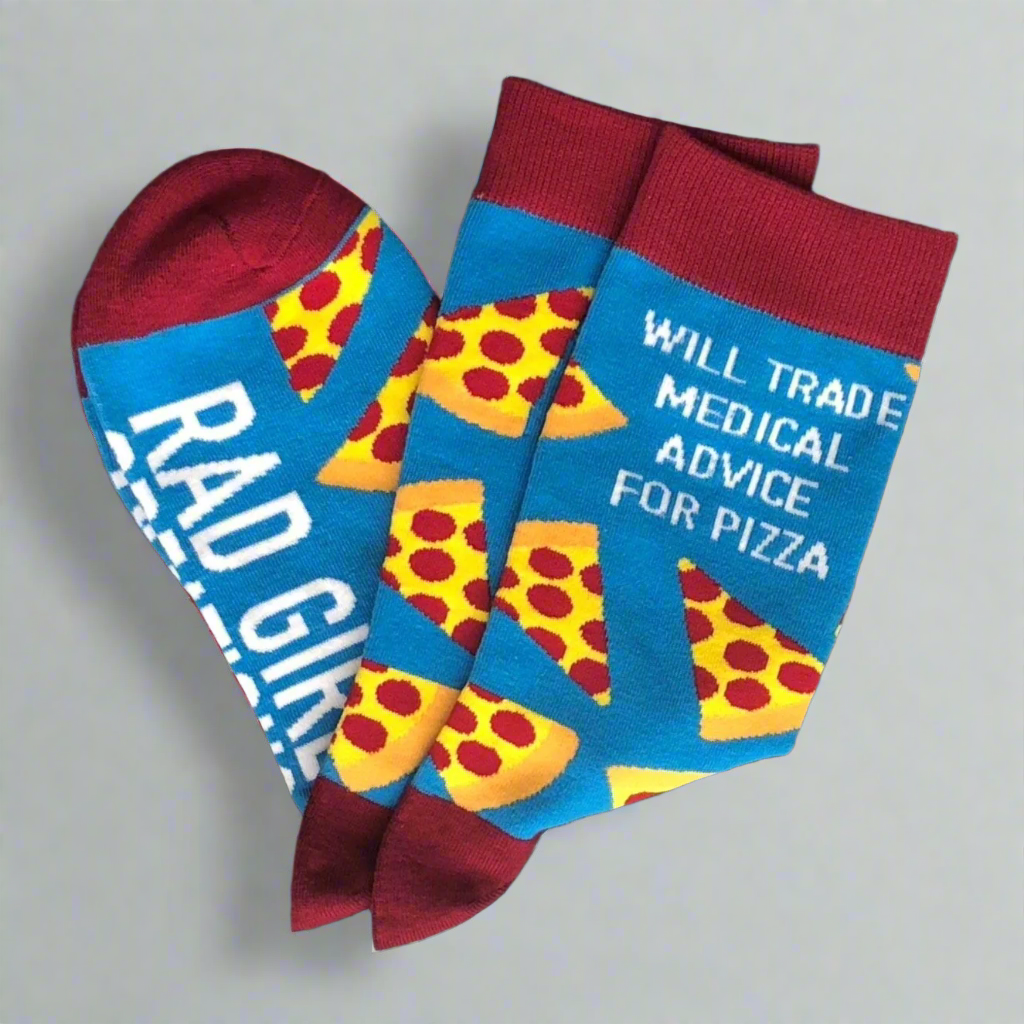 Medical Advice for Pizza Socks