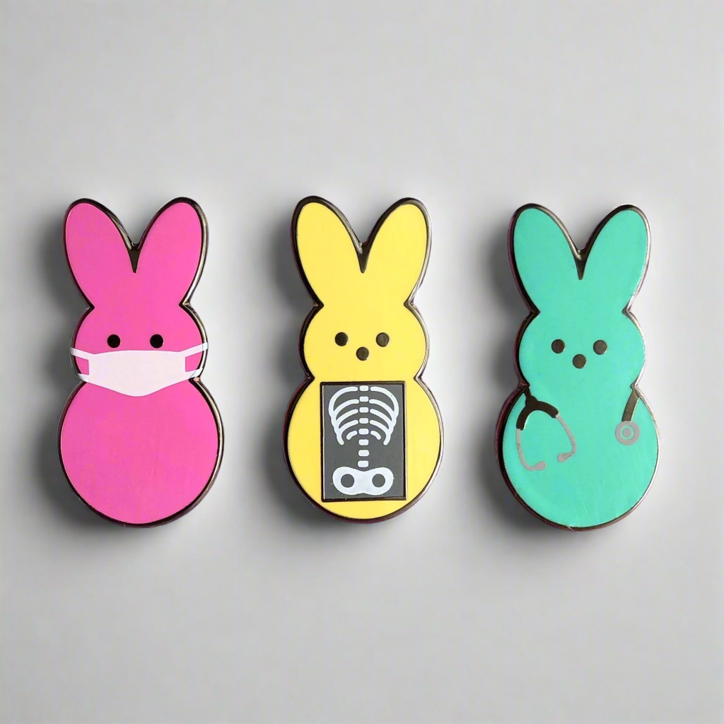 Medical Peeps Pin