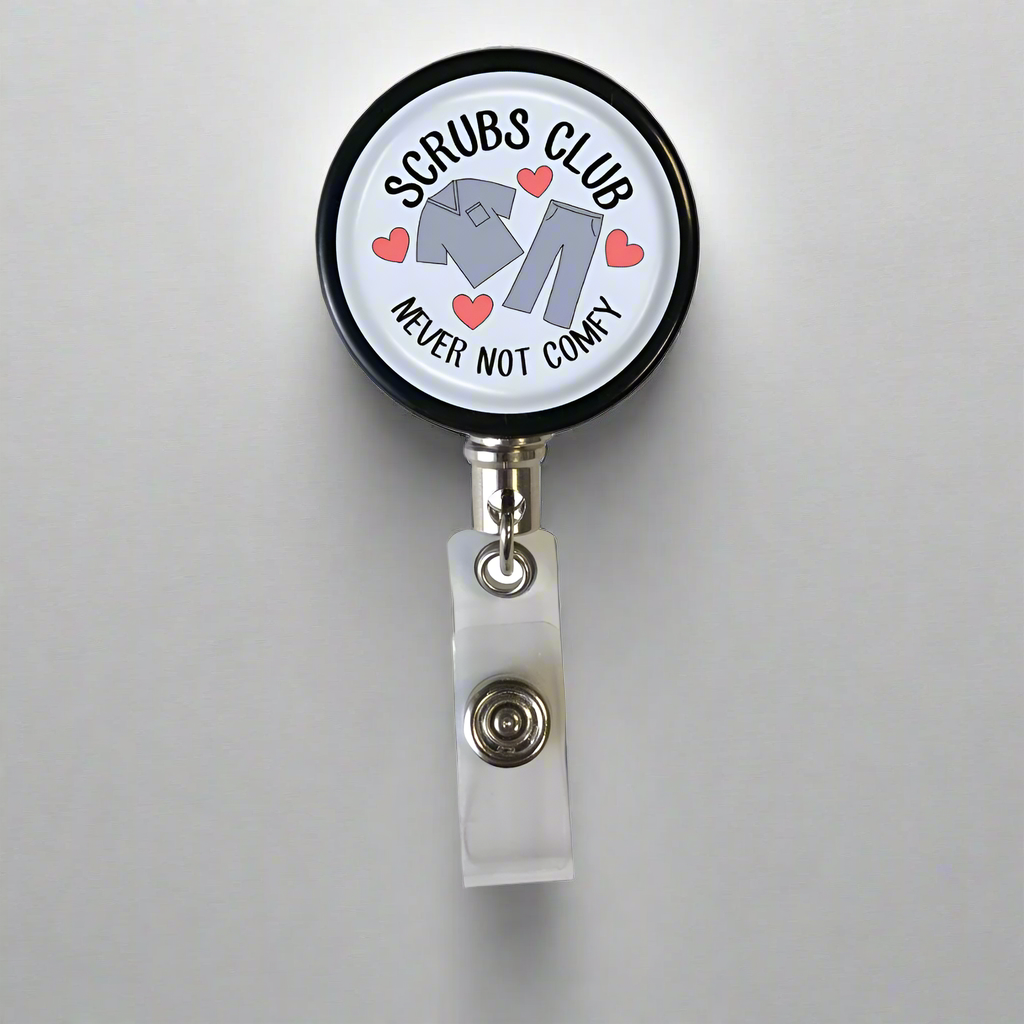 Scrubs Club Badge Reel