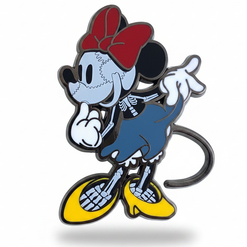 Skellie Mouse Pin