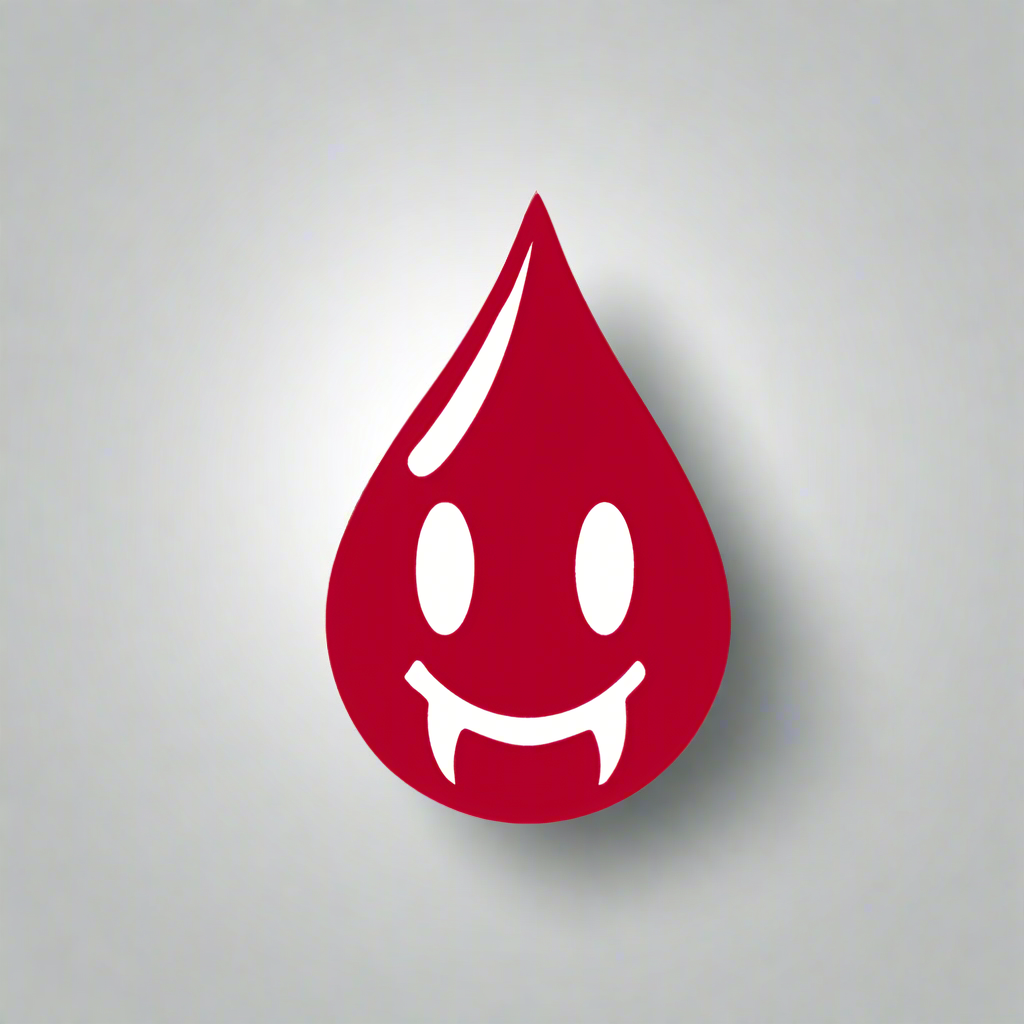 Vampire Blood Drop Decal