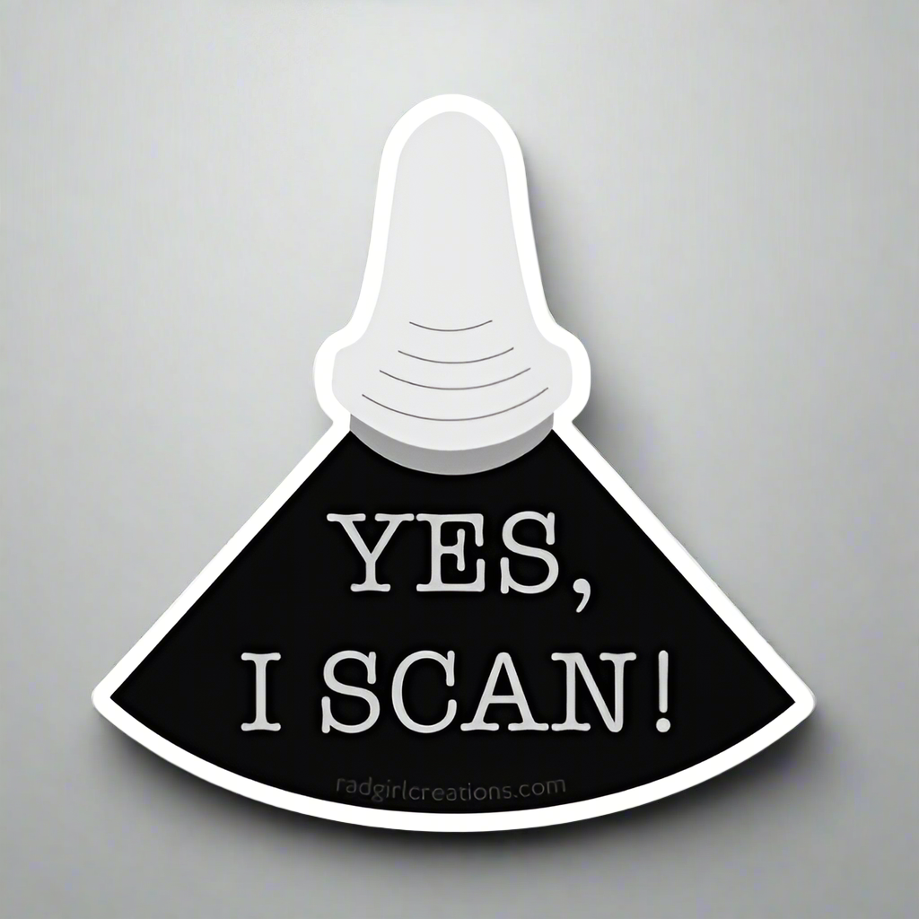 Yes I Scan! Decal