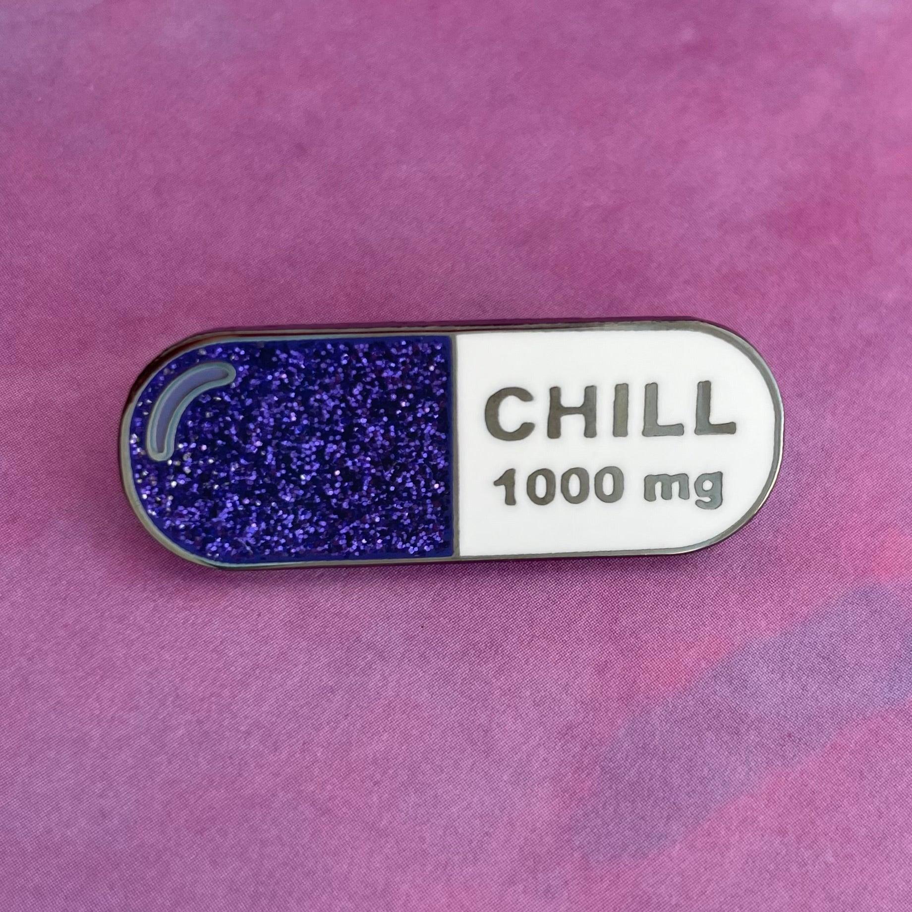 1000mg of Chill Pin - Glitter Edition - Rad Girl Creations