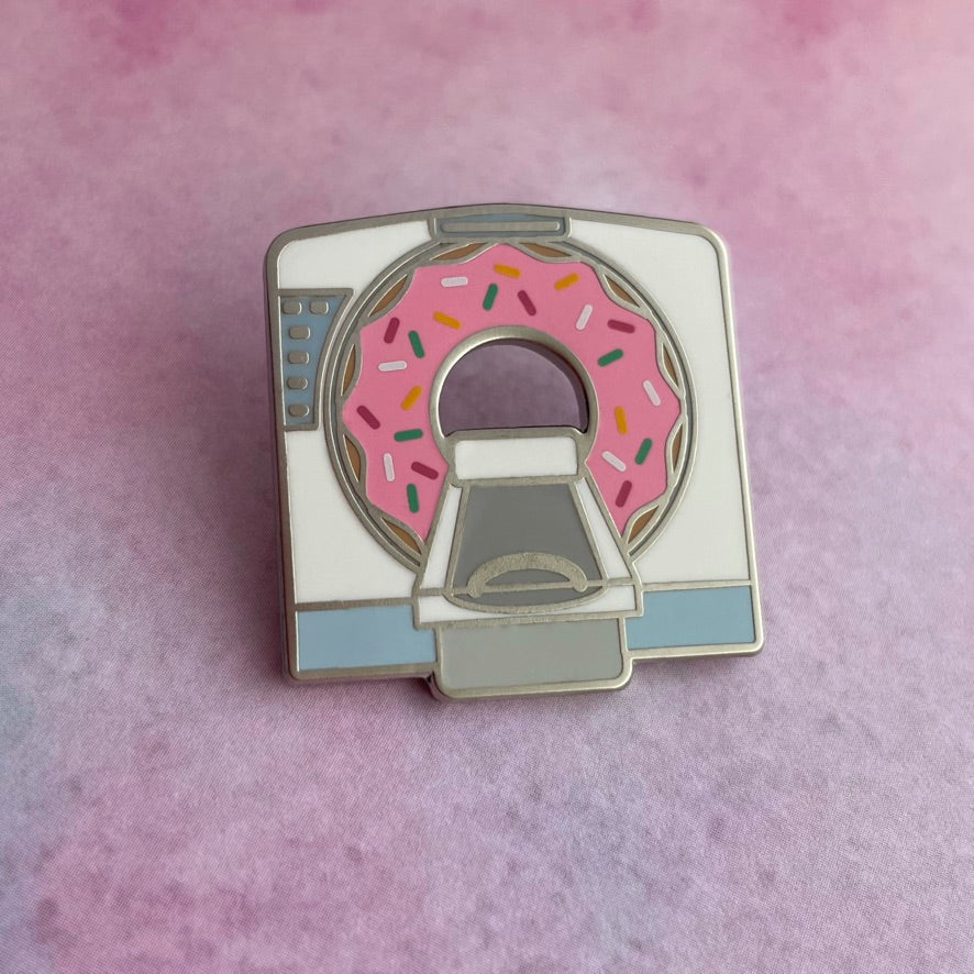Donut of Truth Pin - Rad Girl Creations Medical enamel pins