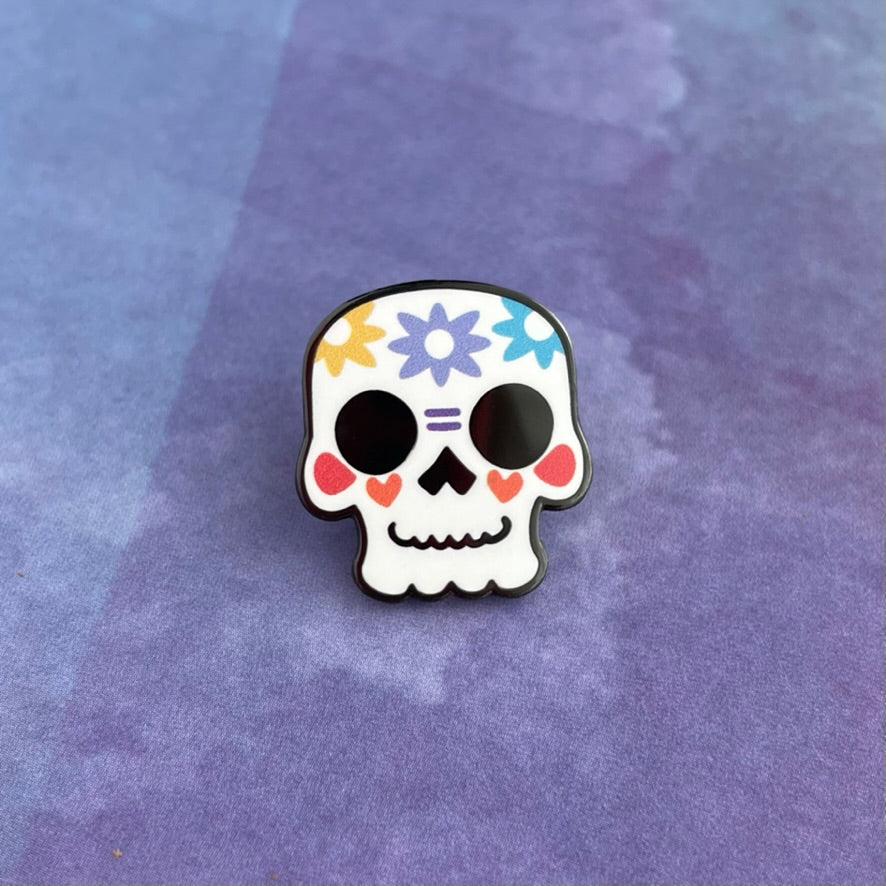 Sugary Skull Pin
