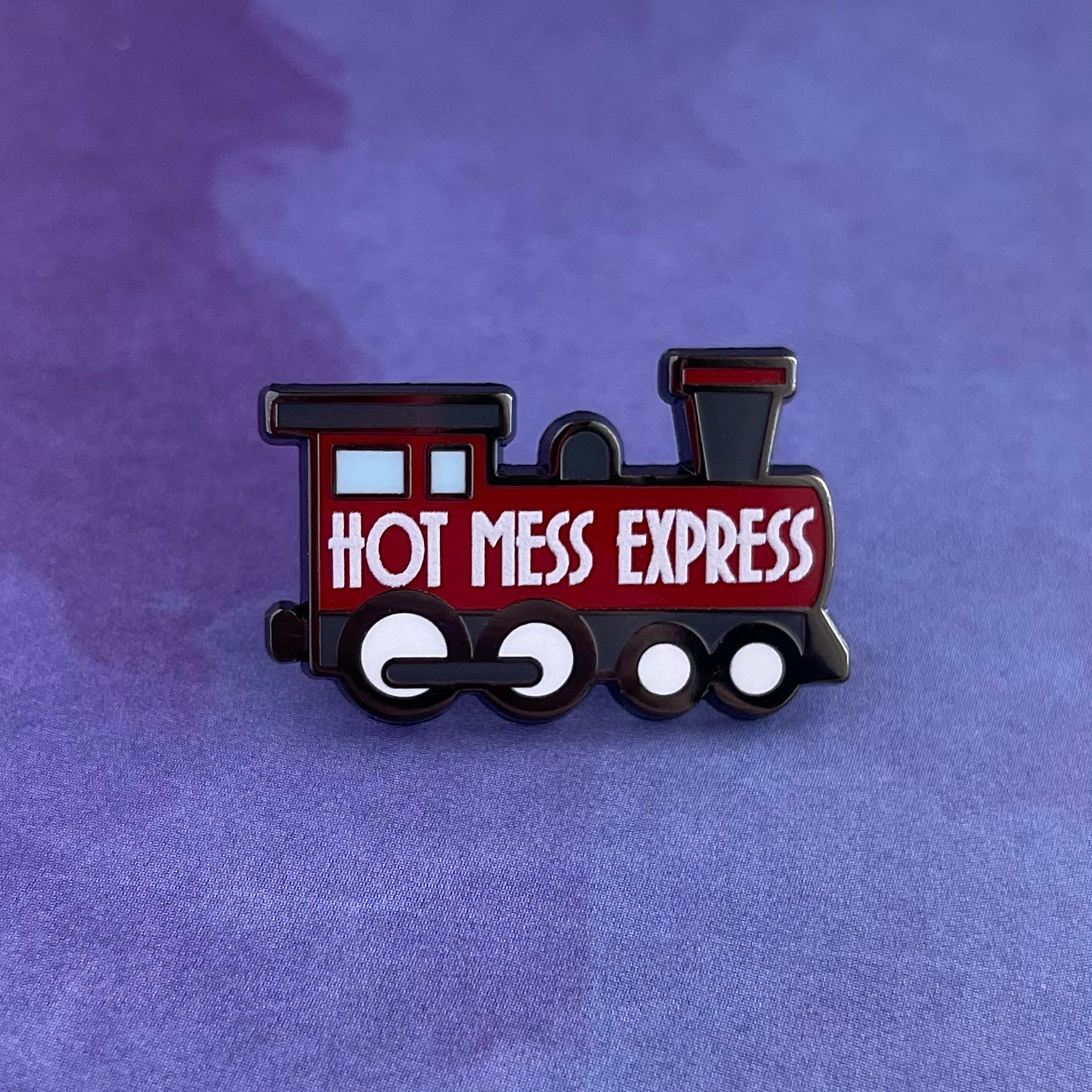 Hot Mess Express Pin - Rad Girl Creations Medical enamel pins