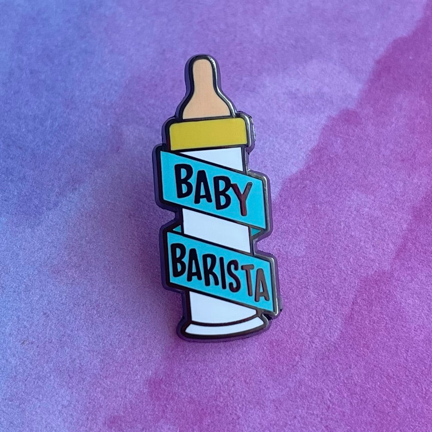Baby Barista Pin
