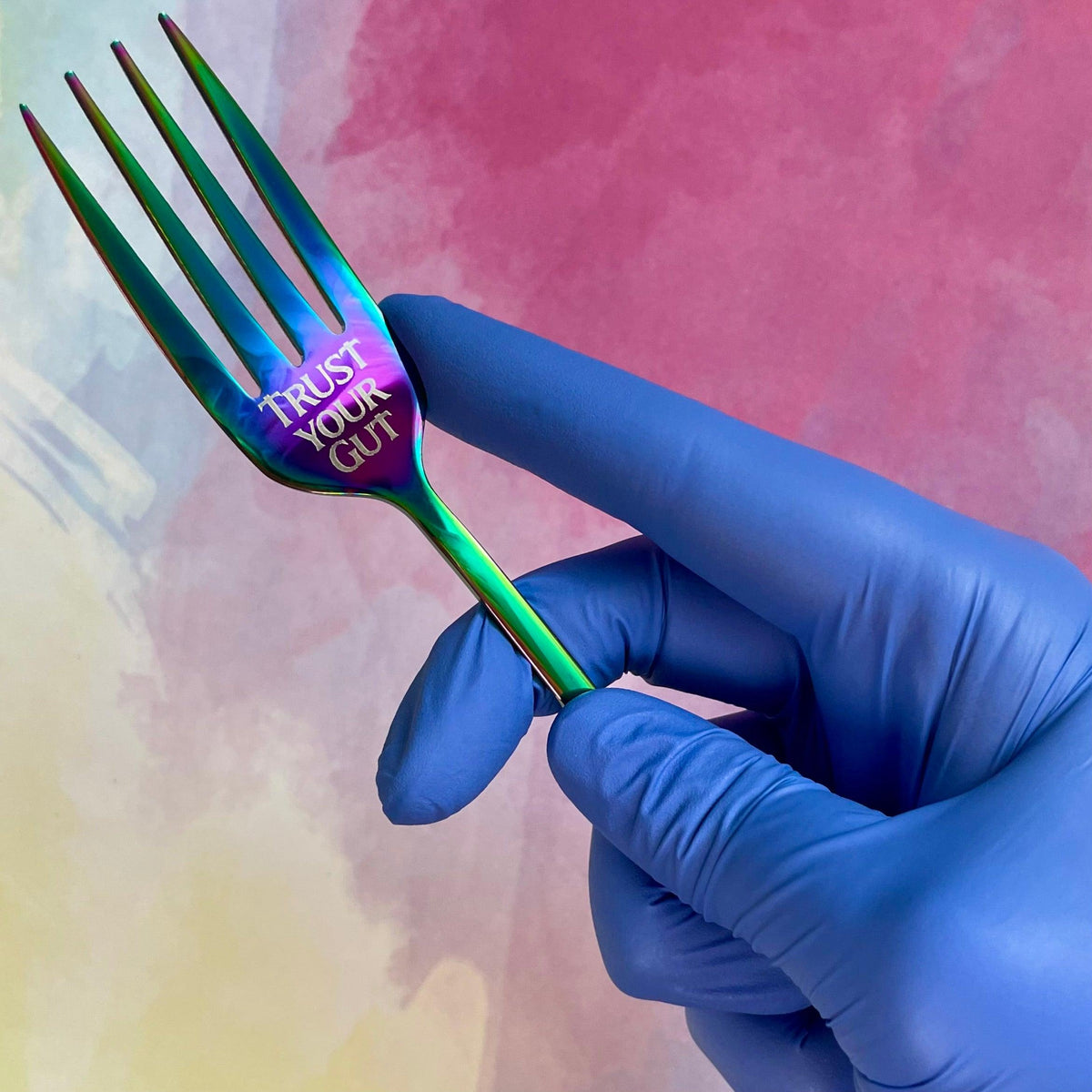 ADD-ON: Love Your Guts Travel Cutlery Set - Rad Girl Creations Medical enamel pins