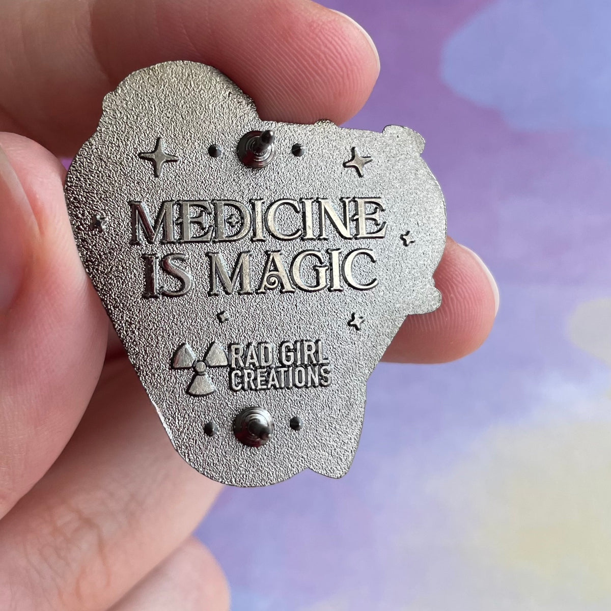 Medicine is Magic Pin - Rad Girl Creations Medical enamel pins
