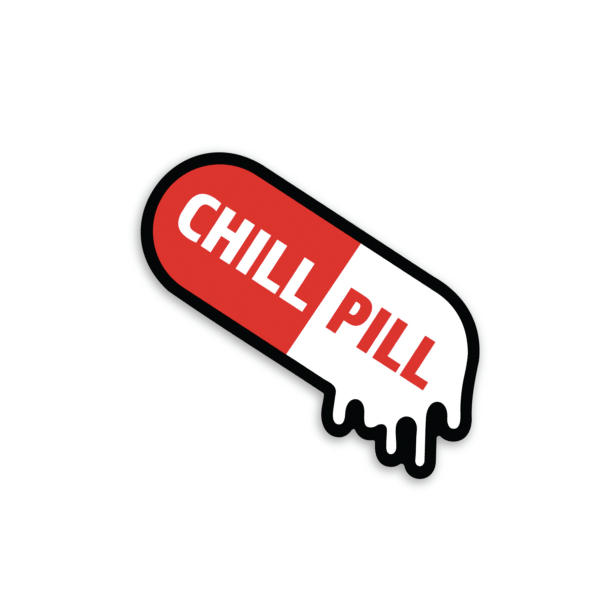Not So Chill Pill Decal