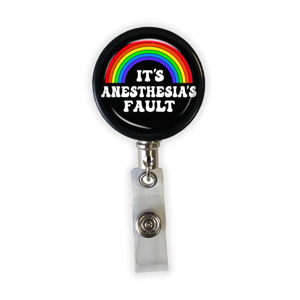 Anesthesia&#39;s Fault Badge Reel - Rad Girl Creations