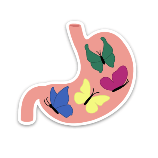 Butterflies in My Stomach Decal - Rad Girl Creations