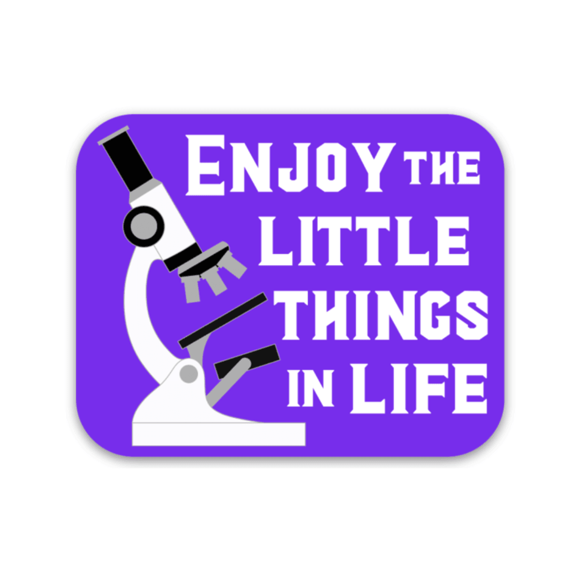 Enjoy the Little Things in Life Decal - Rad Girl Creations
