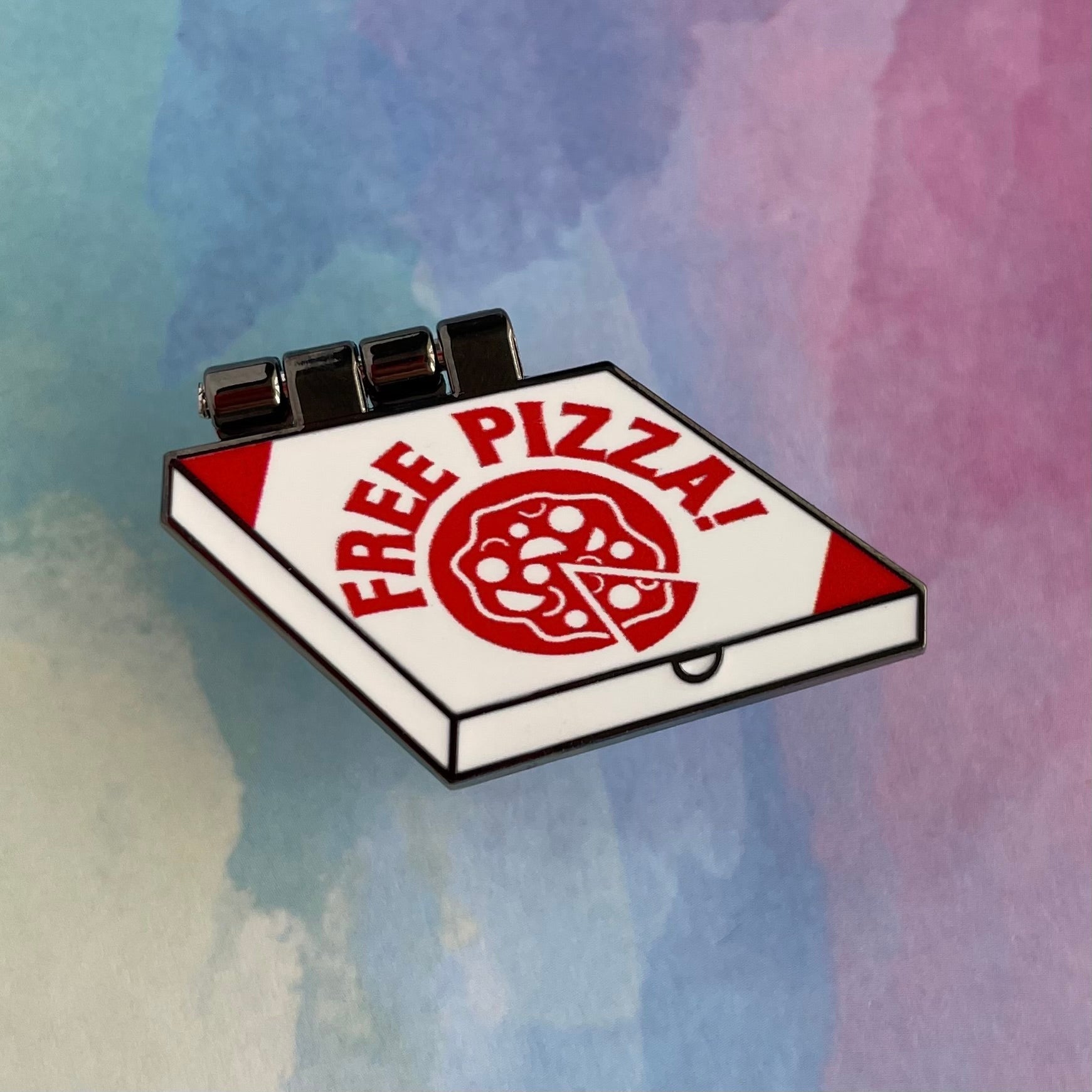 Free Pizza Pin - Rad Girl Creations