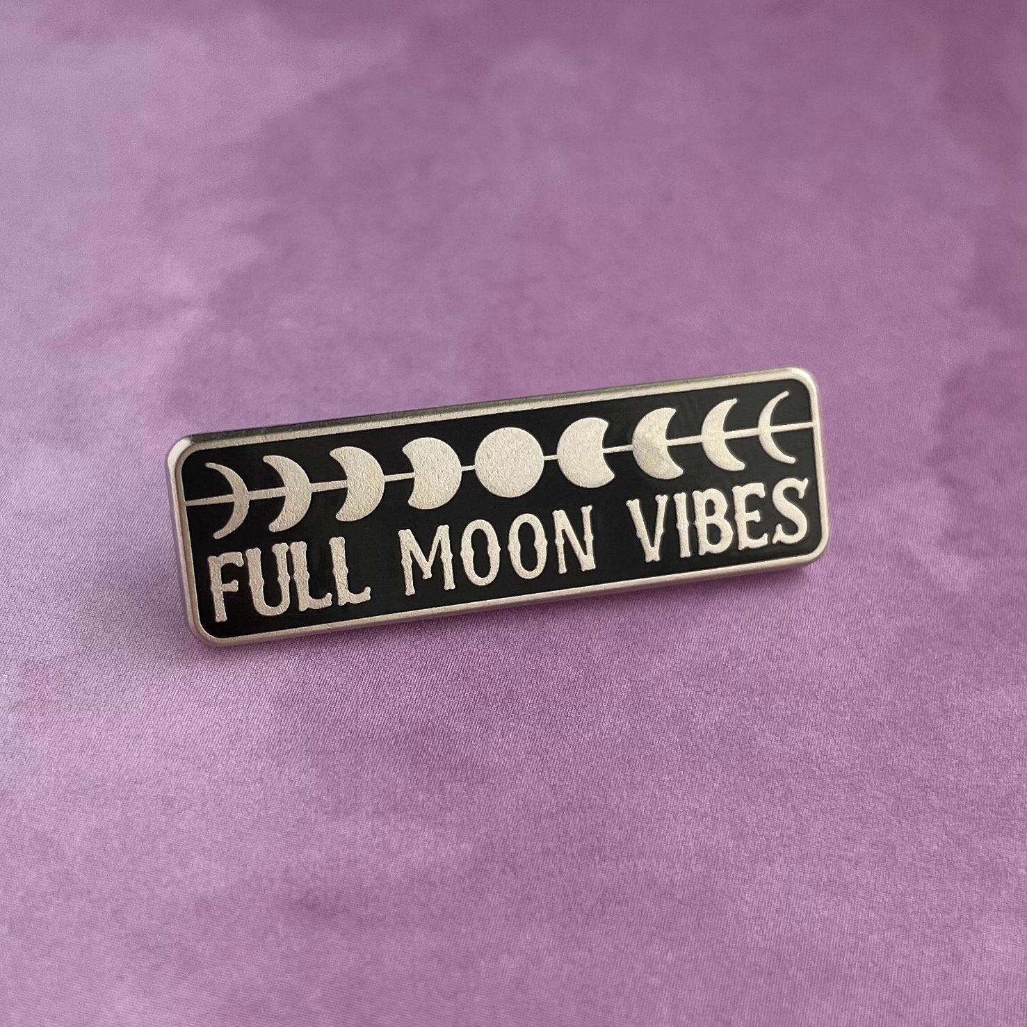 Full Moon Vibes Pin - Rad Girl Creations