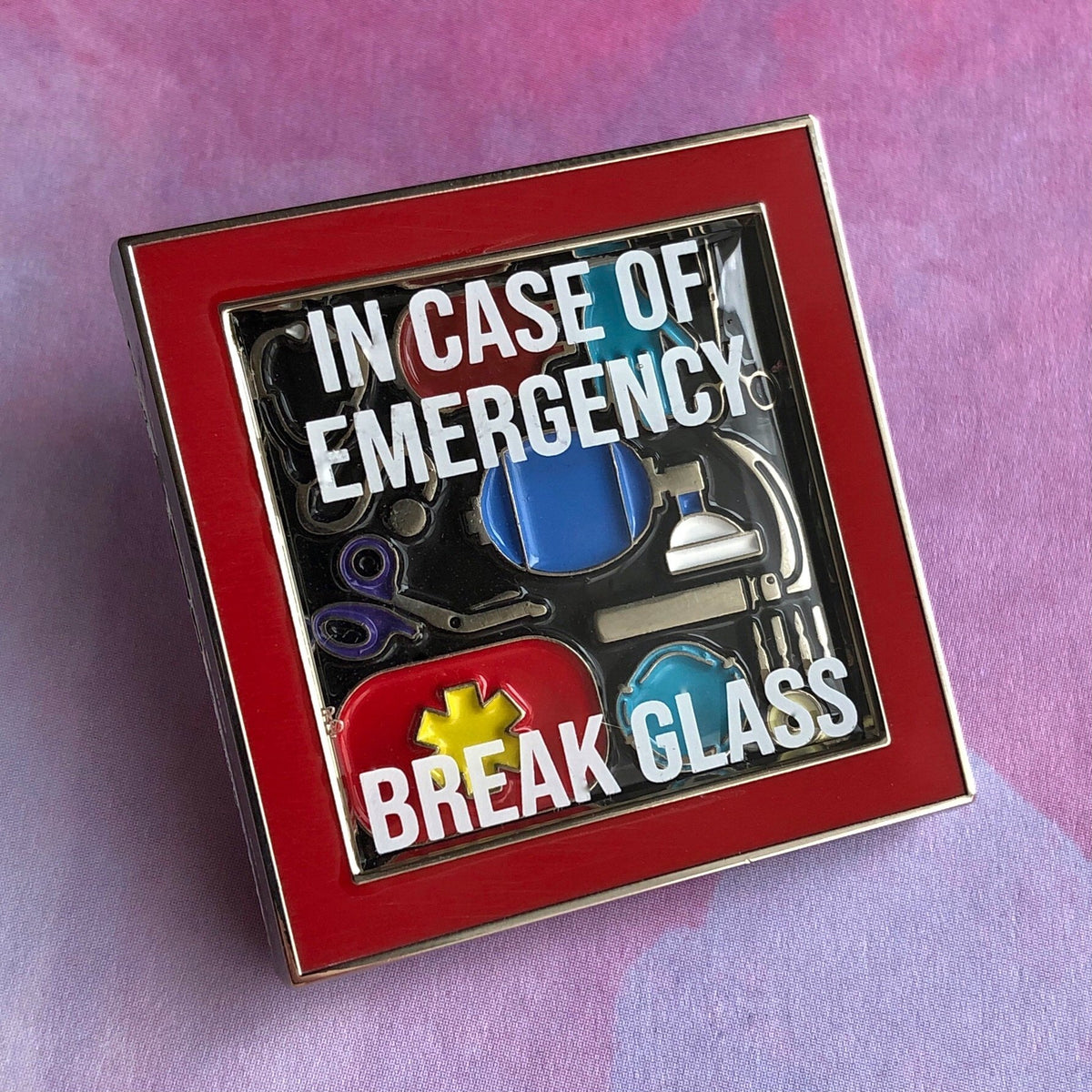 In Case of Emergency Pin - Rad Girl Creations