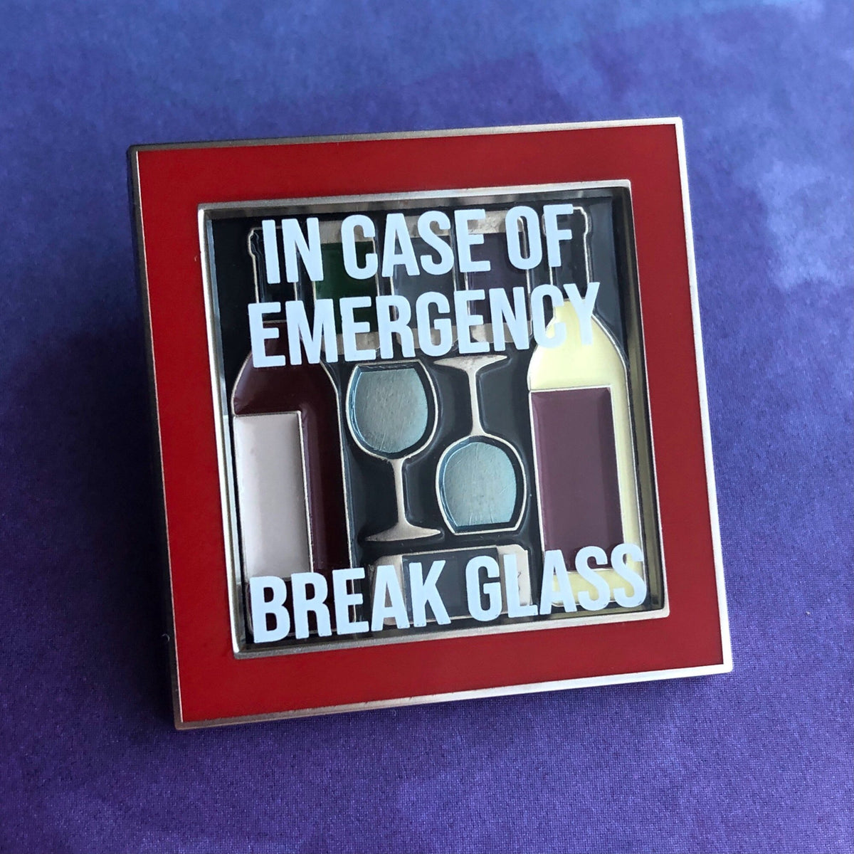 In Case of Emergency Pin - EtOH Edition - Rad Girl Creations