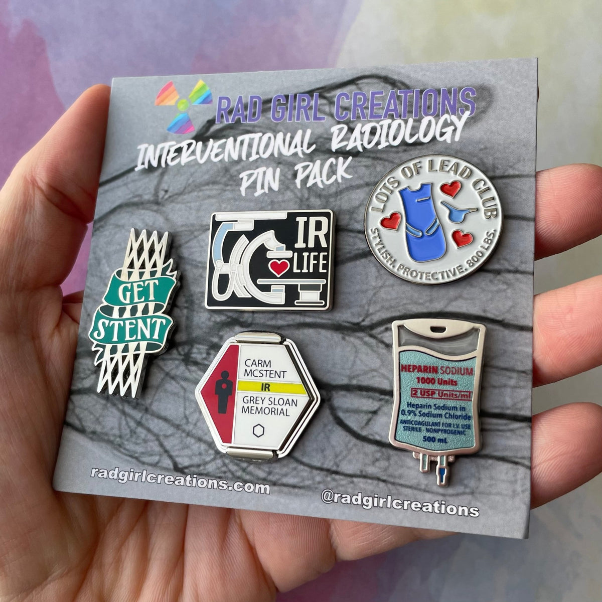 Interventional Radiology Pin Pack - Rad Girl Creations