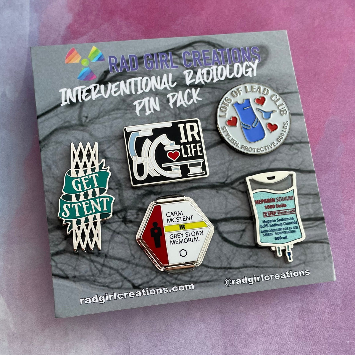 Interventional Radiology Pin Pack - Rad Girl Creations