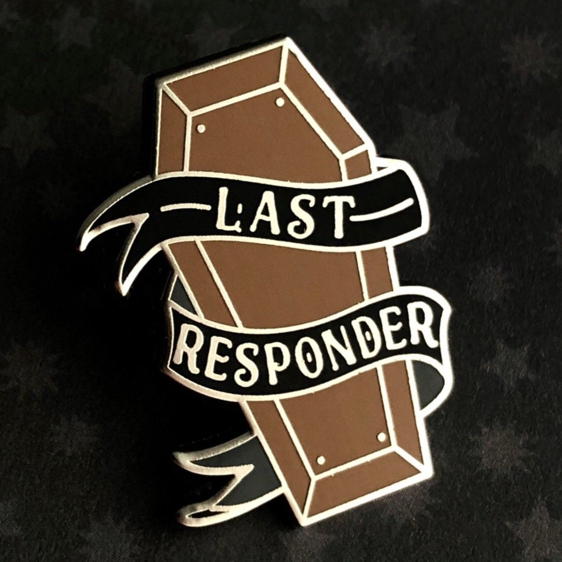 Last Responder Pin - Rad Girl Creations