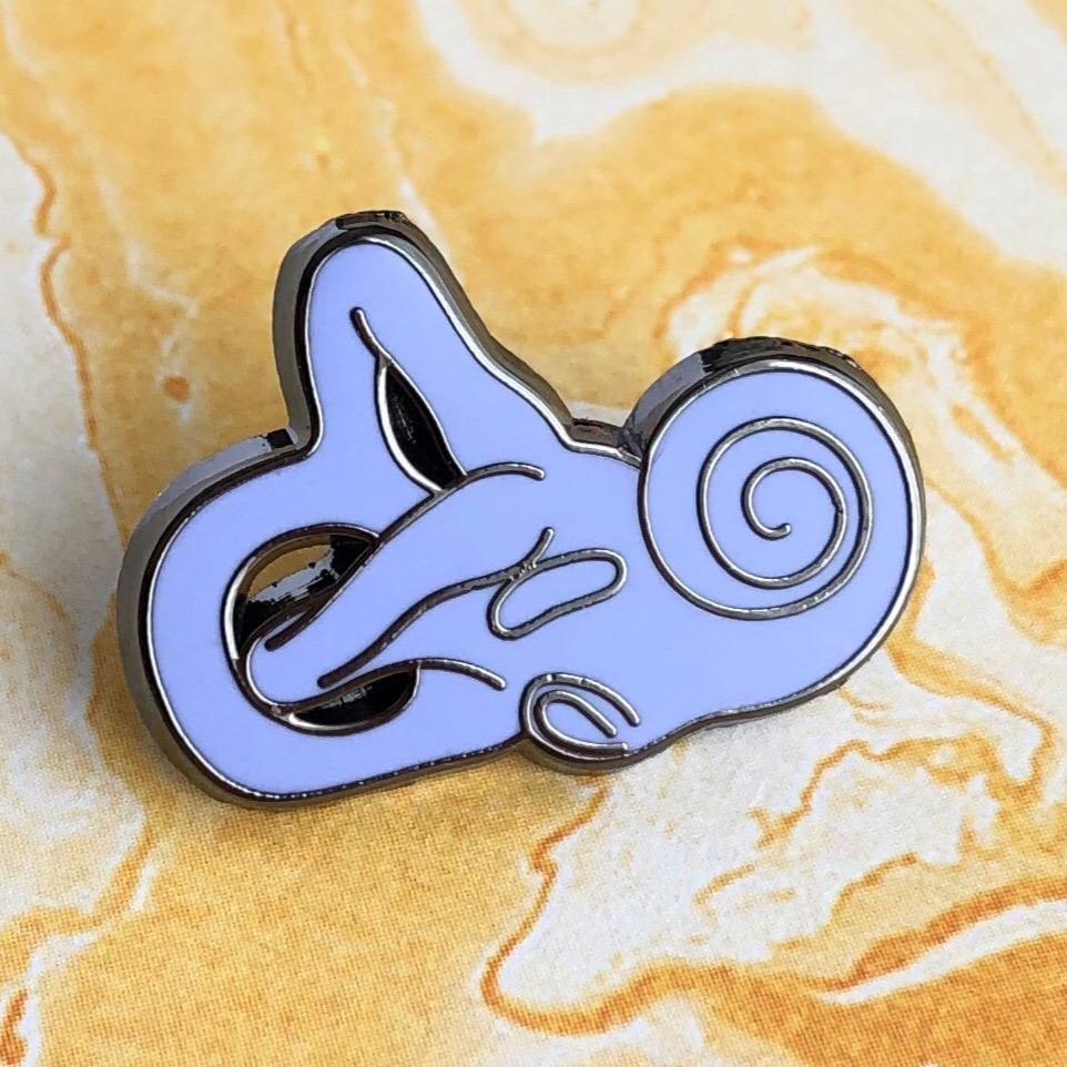 Lend Me Your Inner Ear Pin - Rad Girl Creations