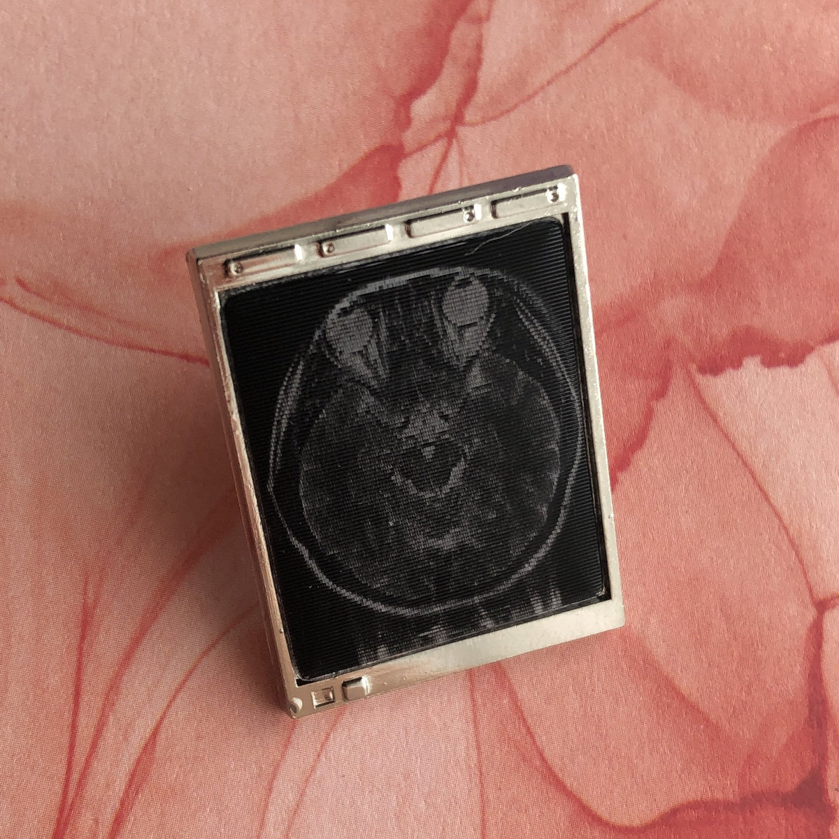 Lenticular Radiology Light Box Pin - MRI Brain Edition! - Rad Girl Creations