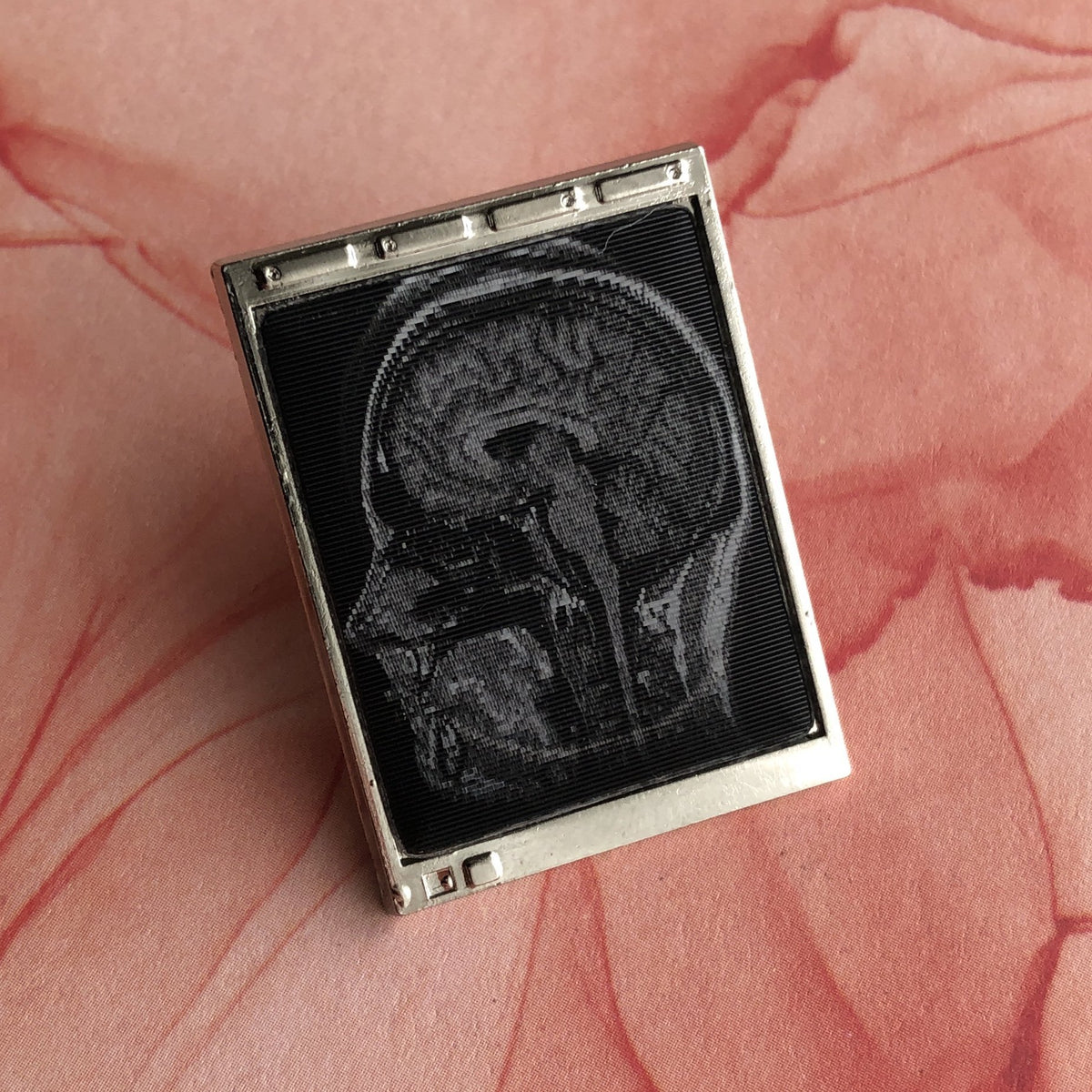 Lenticular Radiology Light Box Pin - MRI Brain Edition! - Rad Girl Creations