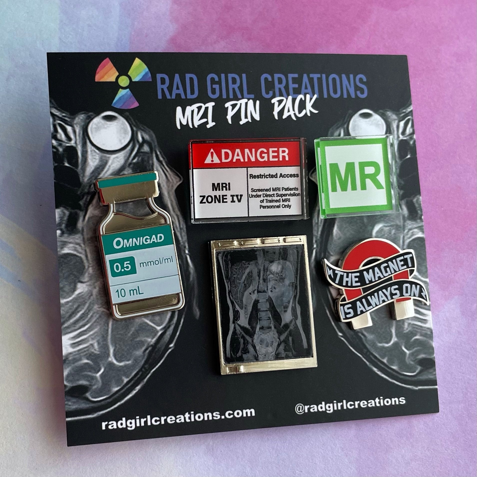 MRI Pin Pack - Rad Girl Creations