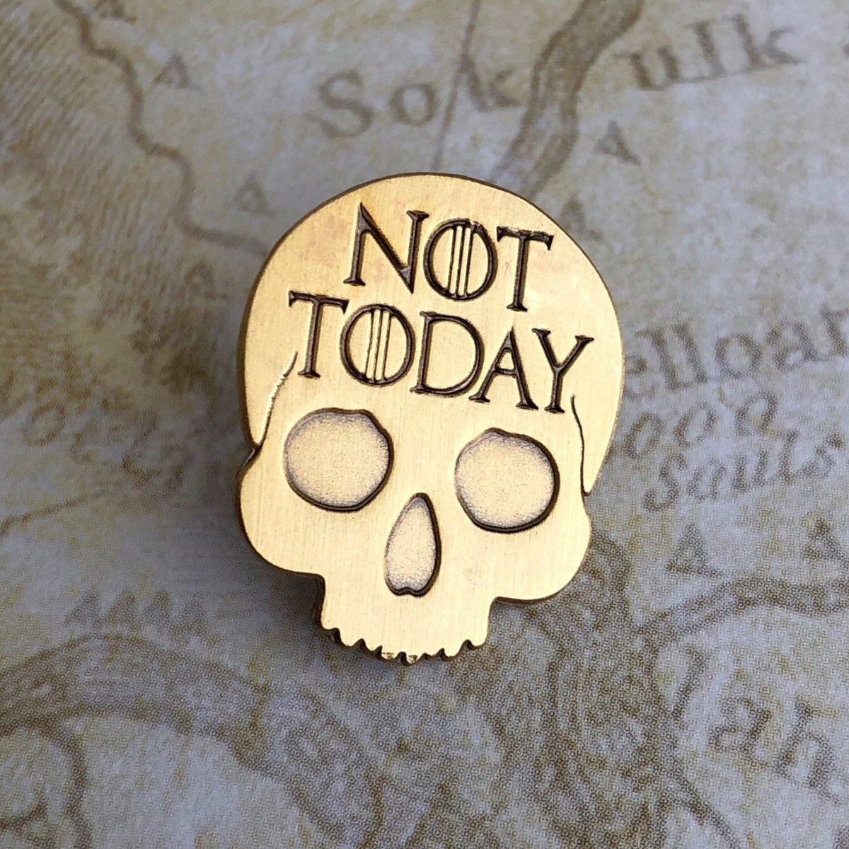 Not Today Pin - Rad Girl Creations